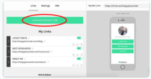 Add more links on Lnk.bio