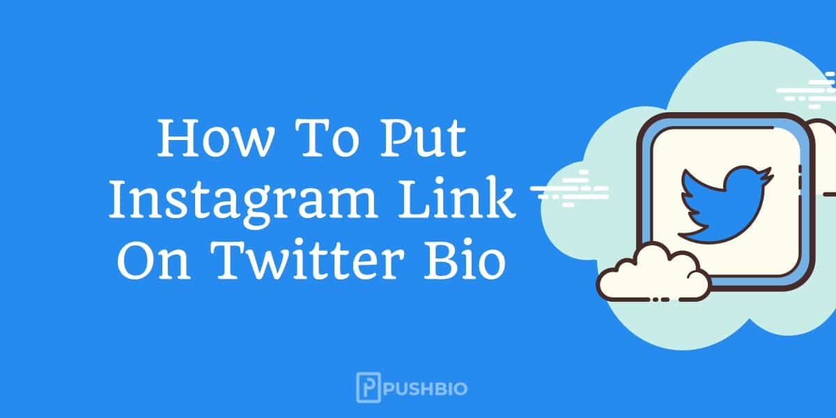 How To Put Instagram Link On Twitter Bio