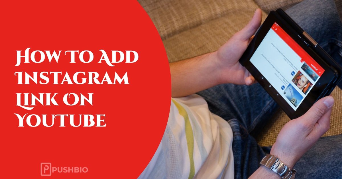 How To Add Instagram Link On YouTube