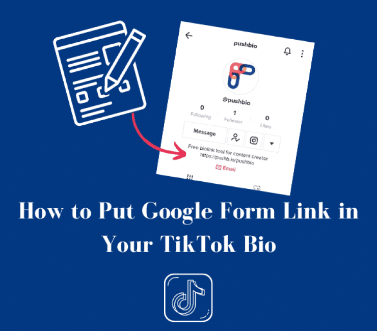 How to Put Google Form Link in Your TikTok Bio