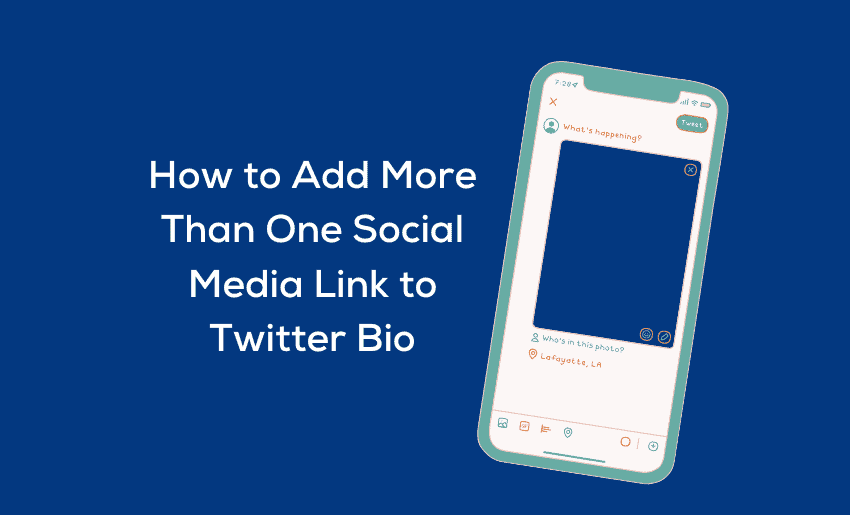 How to Add More Than One Social Media Link to Twitter Bio