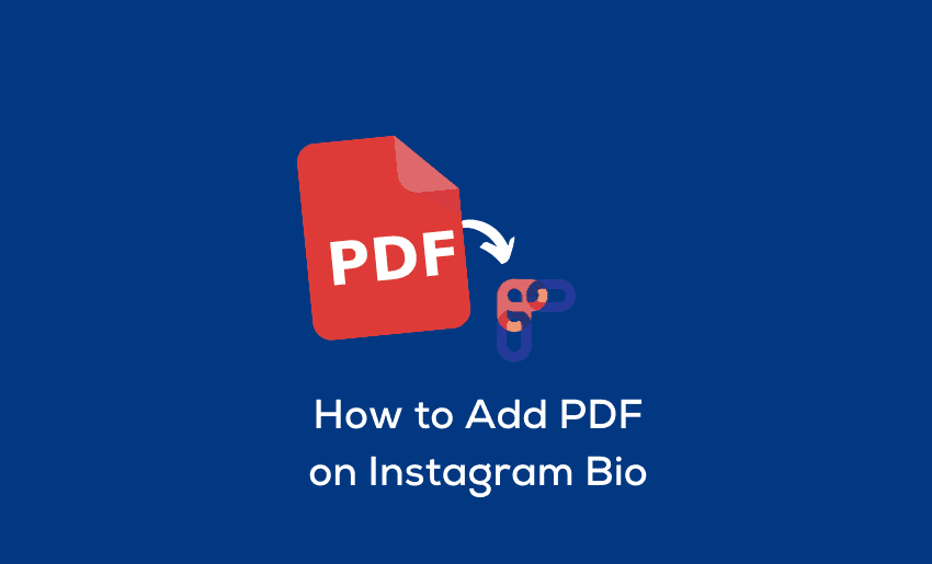 How to Add PDF on Instagram Bio