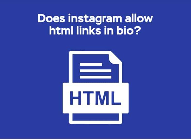 Does Instagram Allow HTML Links in Bio?