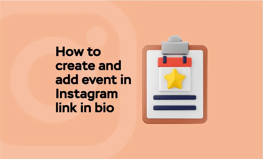 How to Create and Add Event in Instagram Link in Bio