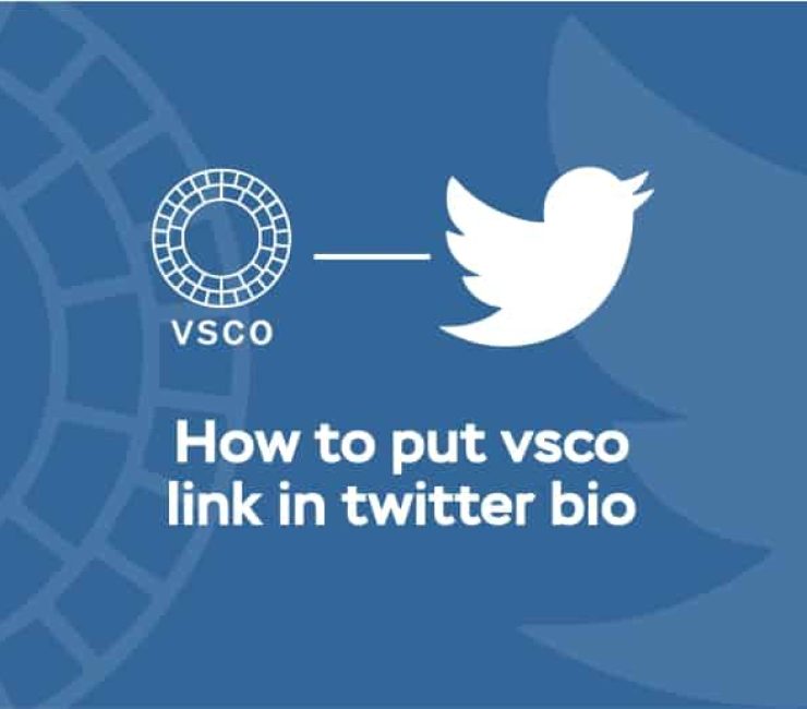 How to Put VSCO Link in Twitter Bio