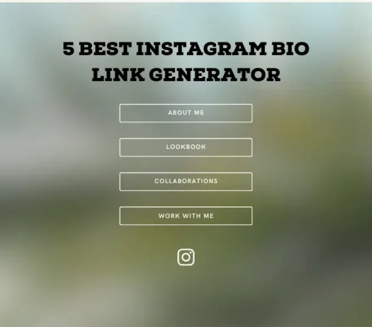 5 Best Instagram Bio Link Generator in 2023