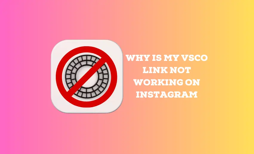 Why Is My VSCO Link Not Working On Instagram?