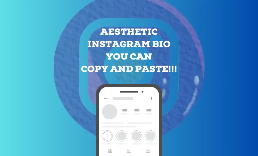 250 Aesthetic Instagram Bio You Can Copy and Paste