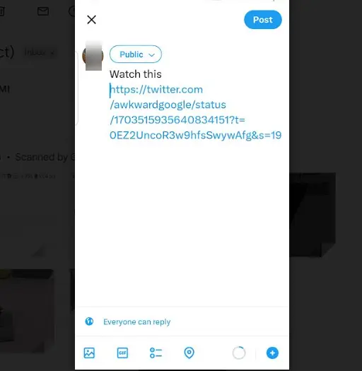 How to Tweet a video from another Tweet