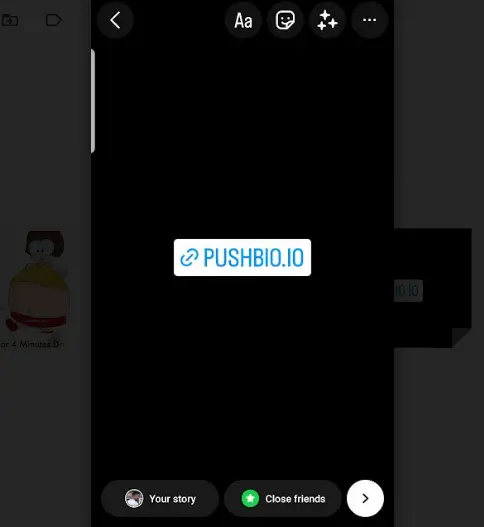 How to Share Twitter Link on Instagram Story 1