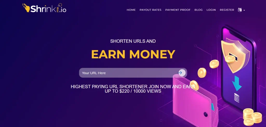 Best URL Shortener to Make Money: shrinkme.io