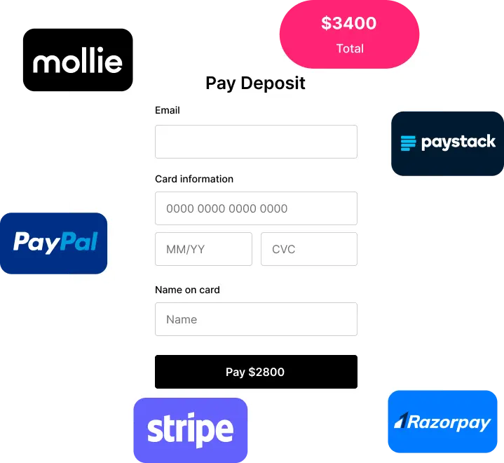 Collect payments directly from your bio page