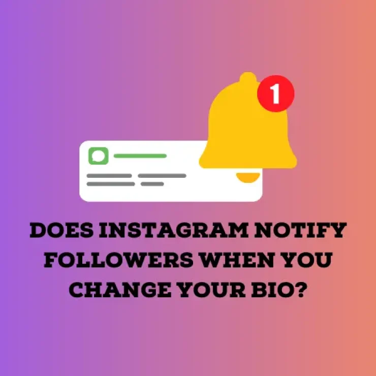 Does Instagram Notify Followers When You Change Your Bio?