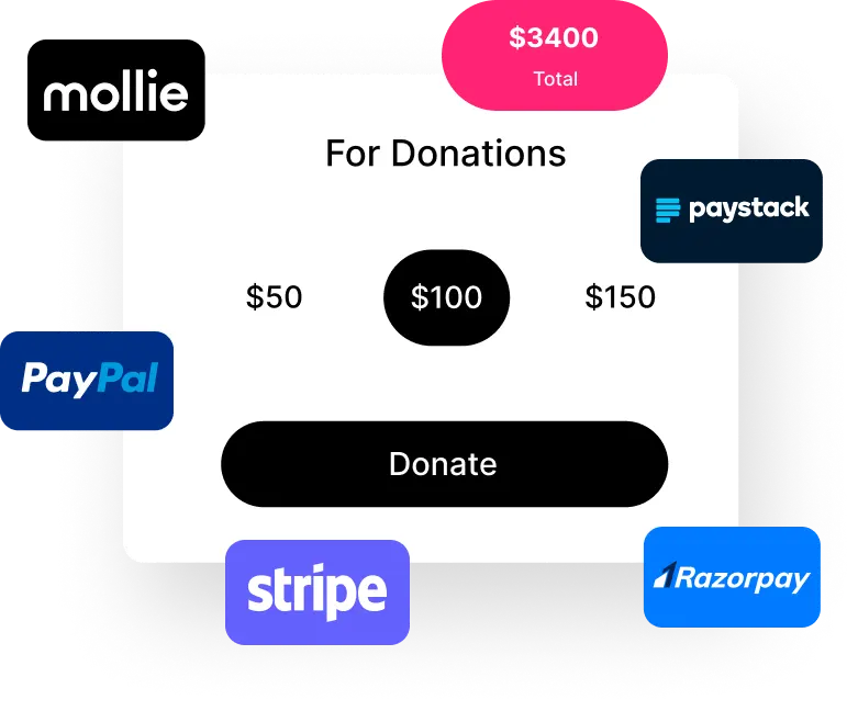 Payment and donation