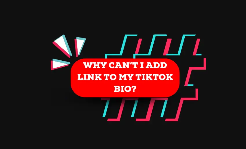 Why Can’t I Add Link to My TikTok Bio?