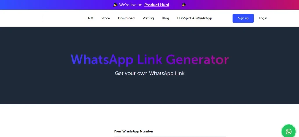 Vepaar WhatsApp Link Generator 