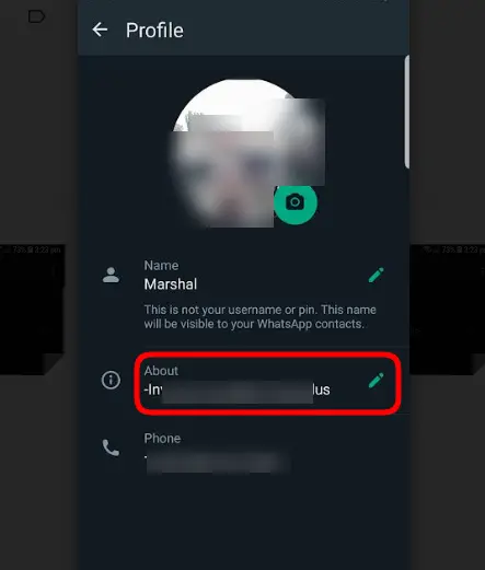 How To Add Bio On WhatsApp Pushbio