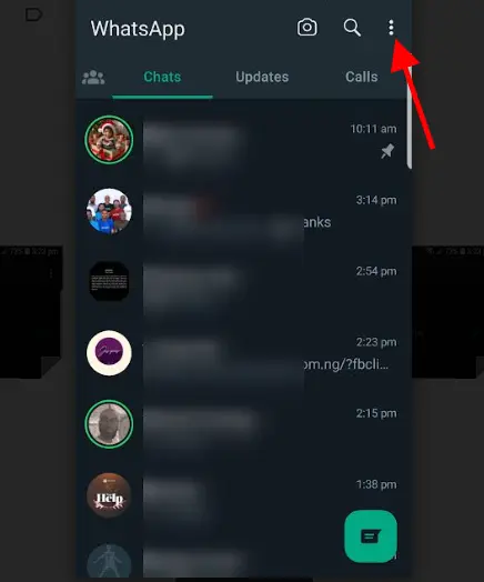 WhatsApp on Android