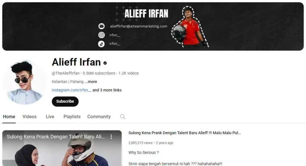 Alieff Irfan