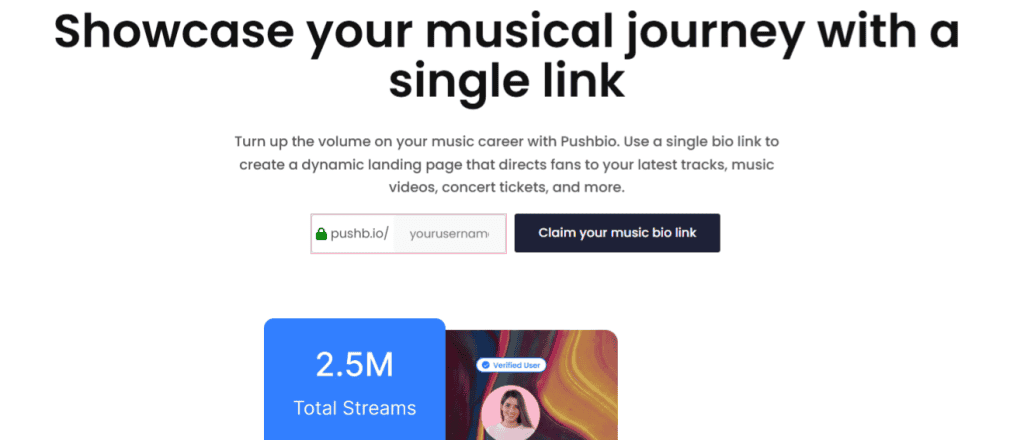 Pushbio for music