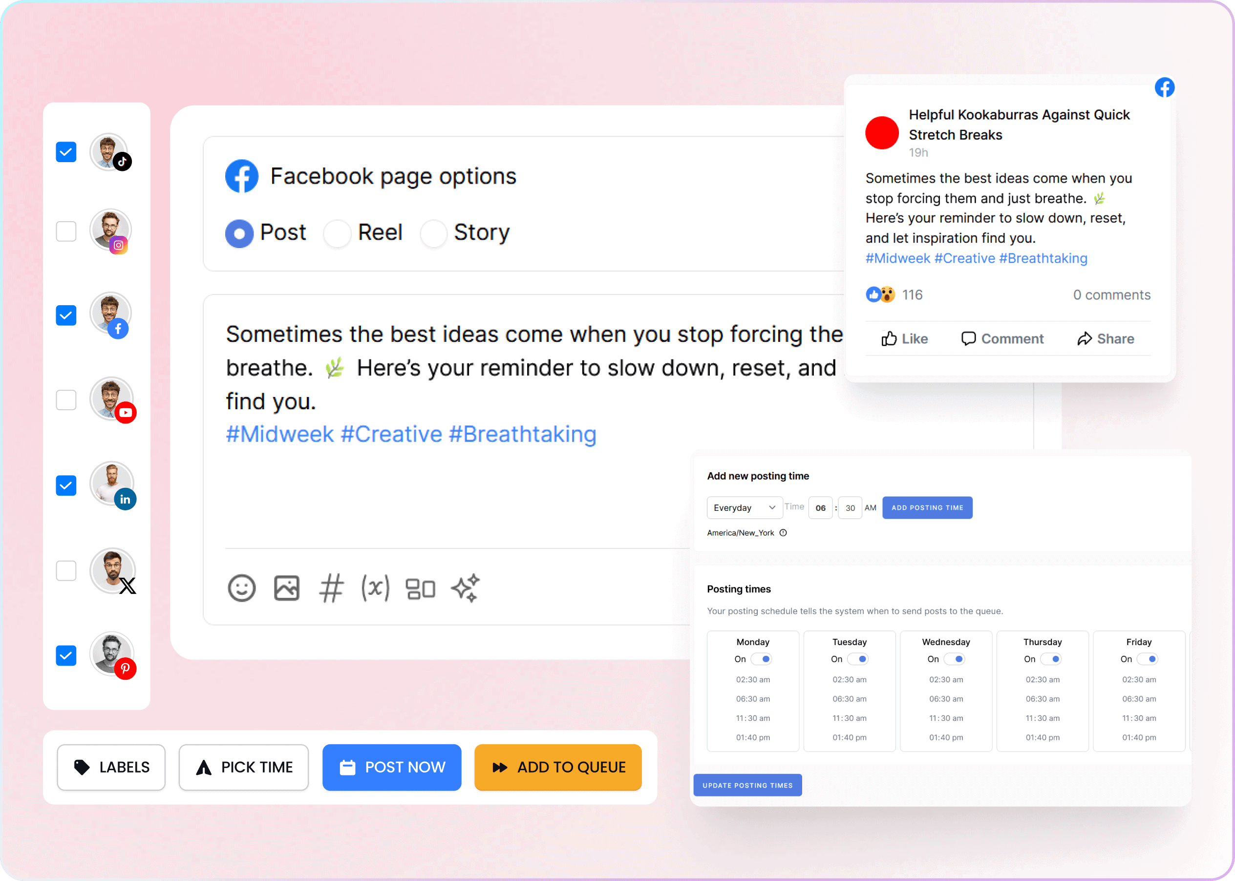 Pushsocial - Your All-in-One Social Media Scheduler 1