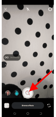 How to do Boomerang on Instagram Story