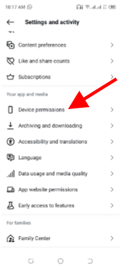 How to find contacts on Instagram