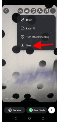 save boomerang to your camera roll