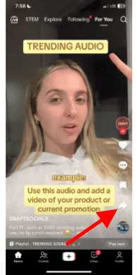 How to duet on TikTok with sound
