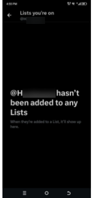view Twitter Lists you're on