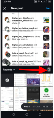 How to post multiple photos on Instagram