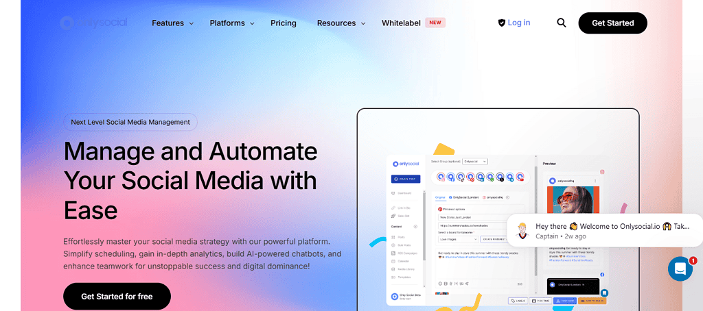 cheap alternatives to hootsuite: OnlySocial