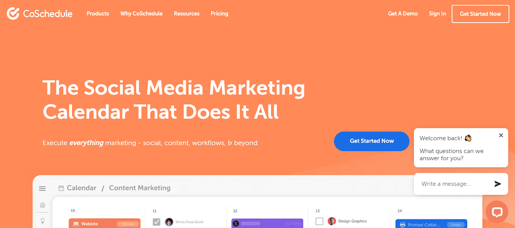 Best 10 cheap alternatives to Hootsuite: CoSchedule