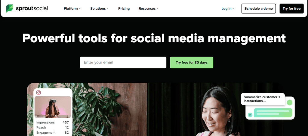 Later Alternatives: Sprout Social