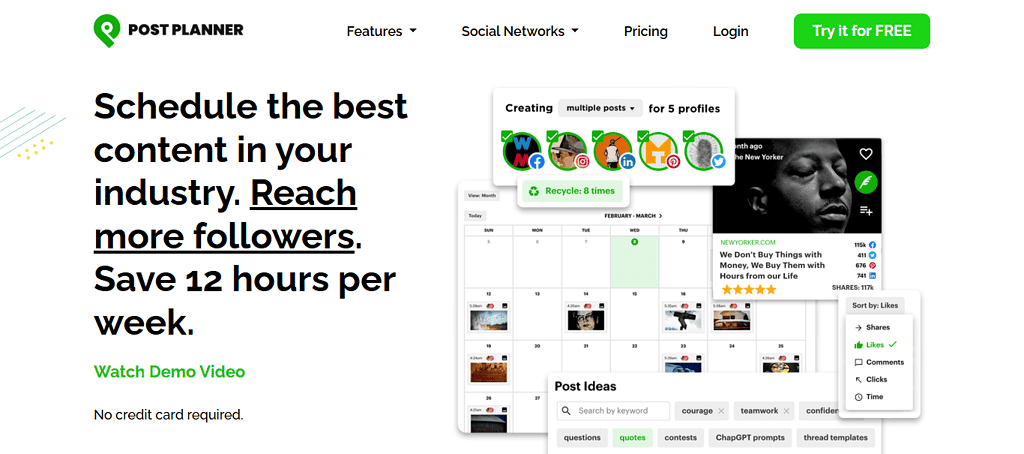 Best TikTok scheduling tools: Post Planner