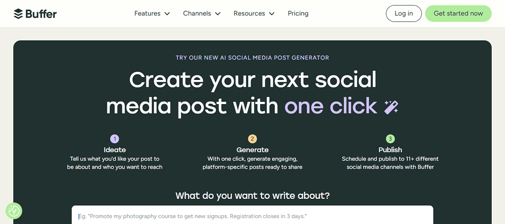 Top AI-Powered Social Media Scheduler 1