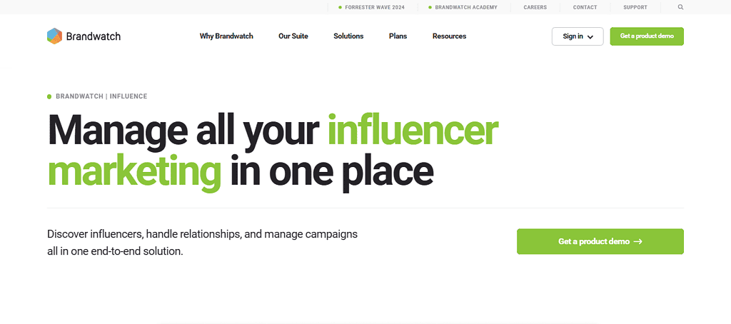 AI Tools for Influencer Marketing: Brandwatch