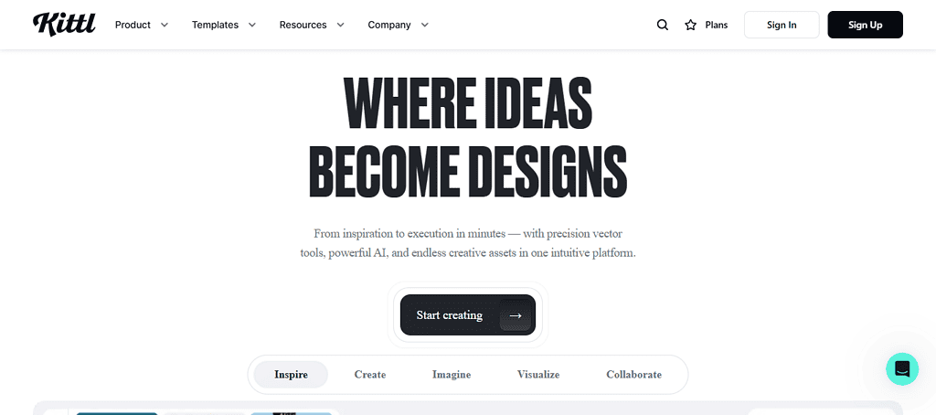 AI design tools for graphic designers: Kittl