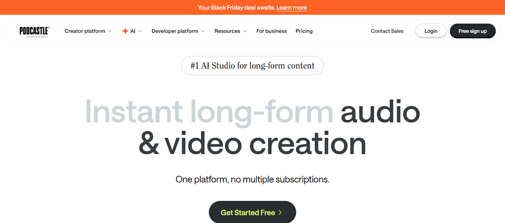 Best AI Tools for Podcast Content: Podcastle