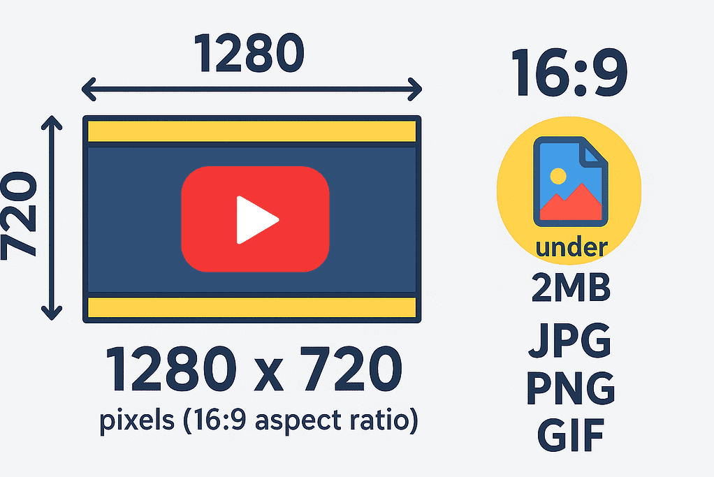 YouTube thumbnail dimensions