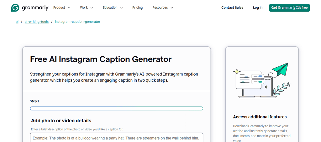 Best AI caption generator for Instagram