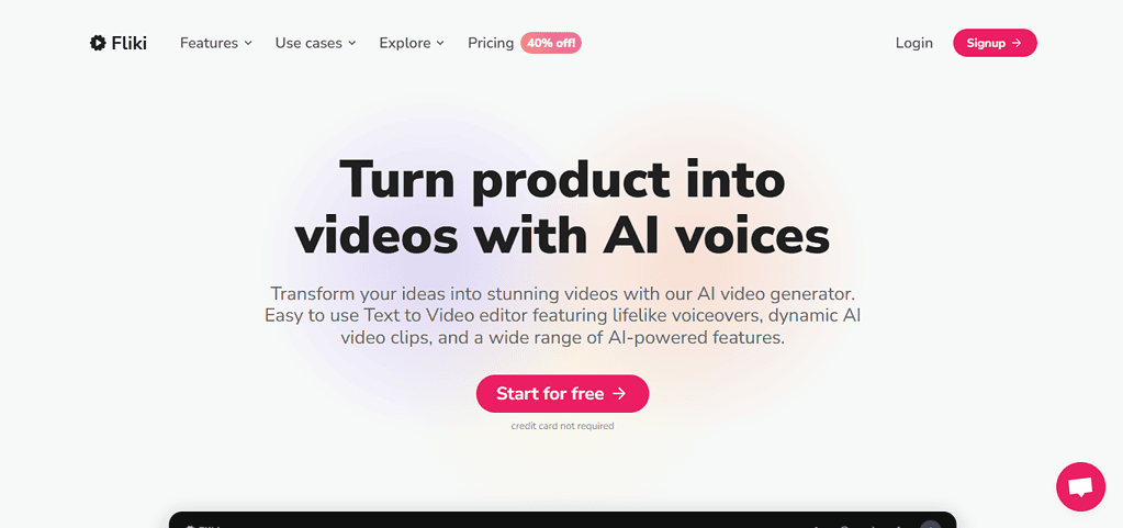 Best AI tools for Twitter post creation: Fliki