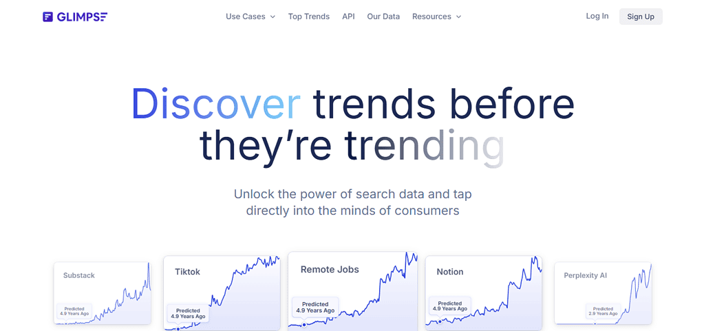 AI Trend Prediction Tools: Glimpse