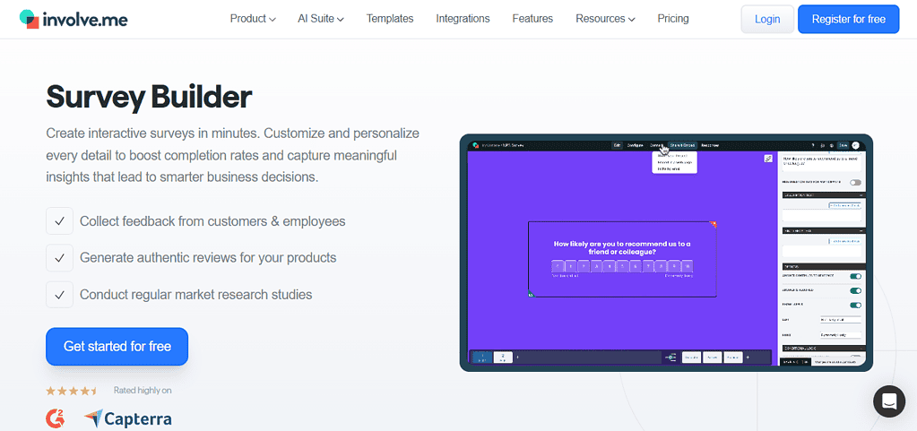 AI Engagement Tools: involve.me