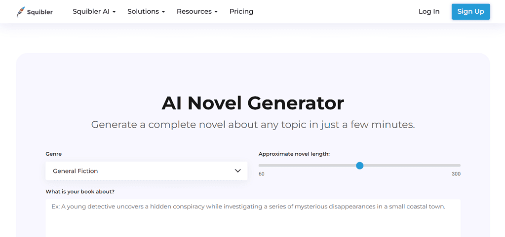 AI Storytelling Tools: Squibler