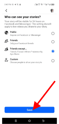 How to disable Stories on Facebook