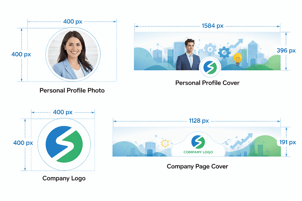 LinkedIn post image sizes and dimensions
