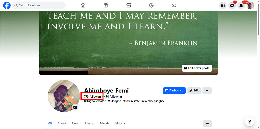 How to check who follows your Facebook page or profile