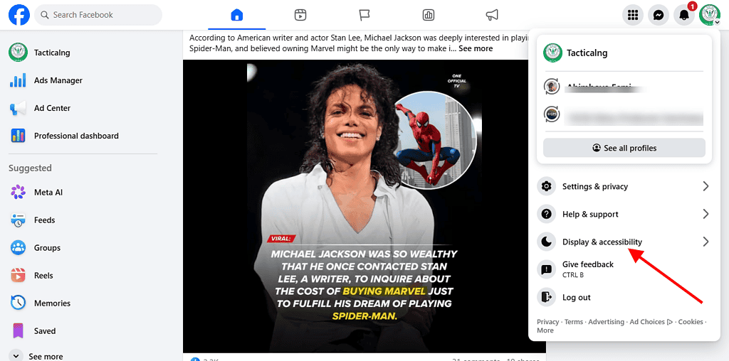 How to Get Dark Mode on Facebook 1